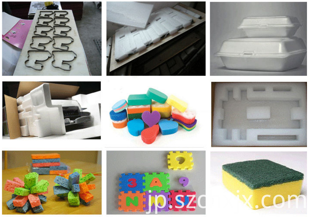 成形およびサンプル Molding and Samples